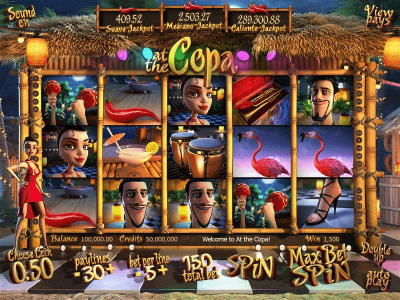 At the Copa Online Slot Machine