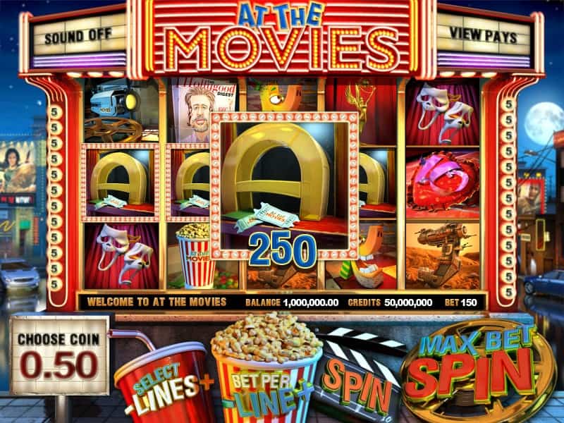 At the Movies Online Slots Machine