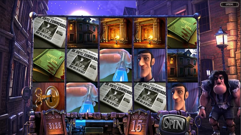 Dr Jekyll and Mr Hyde Slot Machine Free Spins