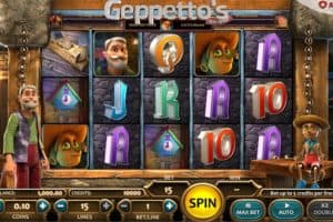 Geppetto's Toy Shop Slot