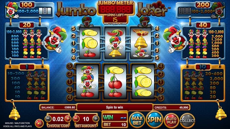 Jumbo Joker Slot Machine