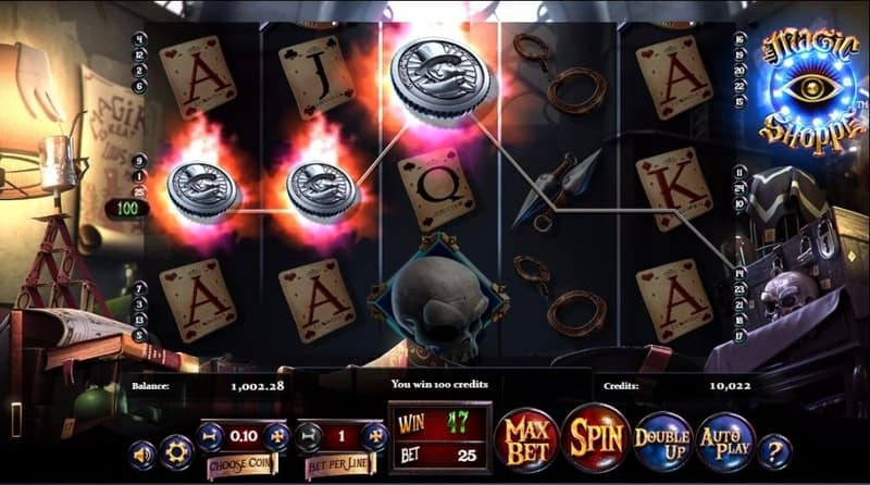 Magic Shoppe Slot Machine Coins