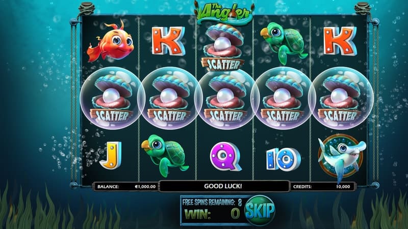 The Angler Slot Free Spins